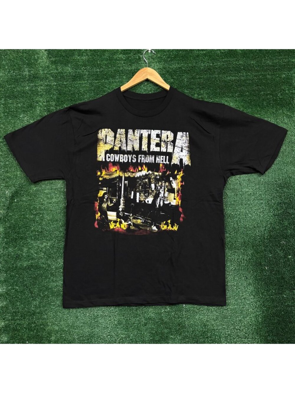 Pantera Cowboys From Hell Heavy Metal Band T-Shirt Size Extra Large